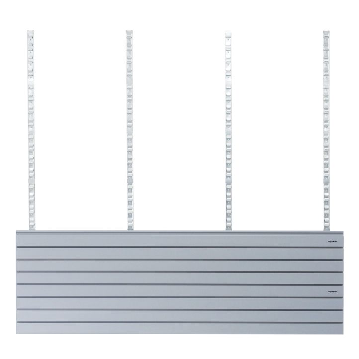 The Reponio hanging system works like a jigsaw.